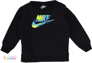 Nike fekete pulóver 80-86 4-Hibátlan(kis bolyhosodás)