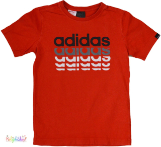 Adidas piros póló 9-10év 2-Játszós