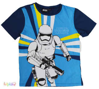 Star Wars kék póló 9-10év 4-Hibátlan