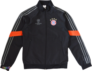Fc Bayern Adidas fekete, belül hálós szabadidő felső S 4-Hibátlan
