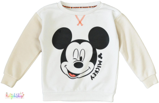 Primark Mickey krém-drapp pulóver 2-3év 2-Játszós(pici bomlás)