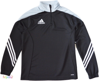 Adidas fekete-szürke sport pulóvr 164 4-Hibtálan