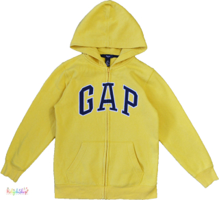 Gap sárga cipzáras pulóver 10-11év 3-Jó állapot